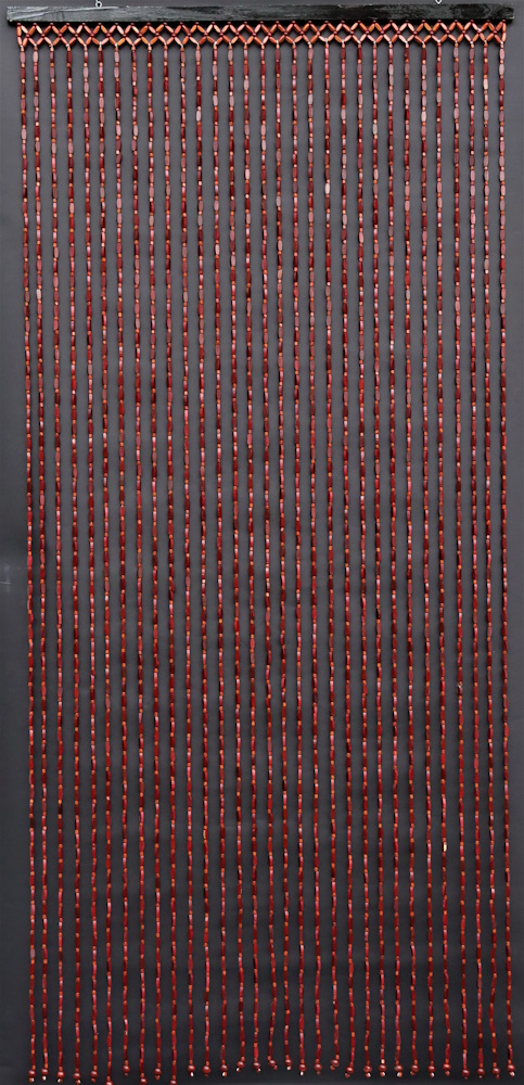 Korálkový závěs "Sumatra Hnědá", 90*190cm. Nová kolekce 2026.