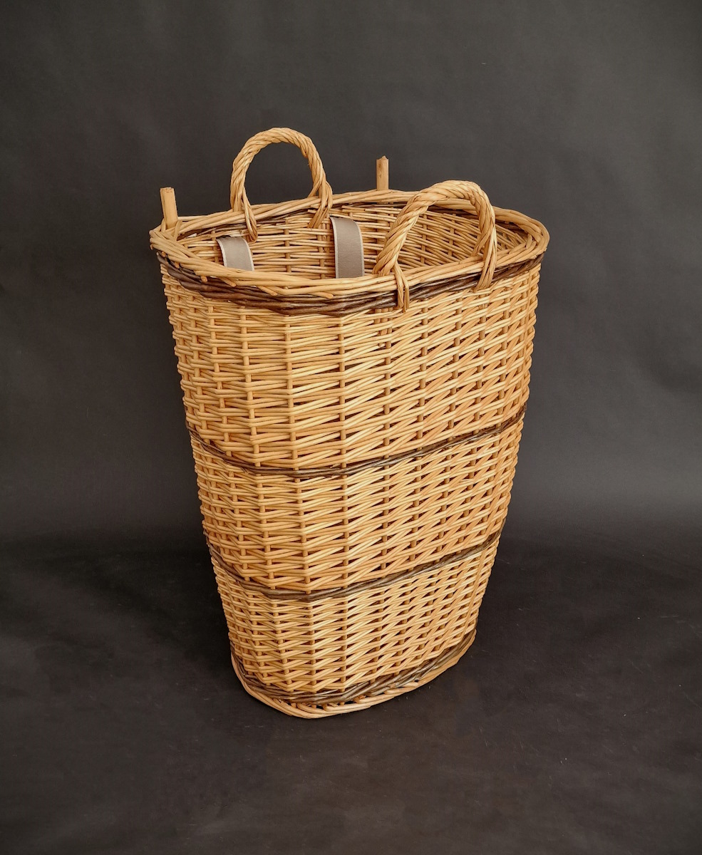 Proutěná nůše světlá (S)