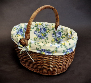 Koš do města s potahem (L)